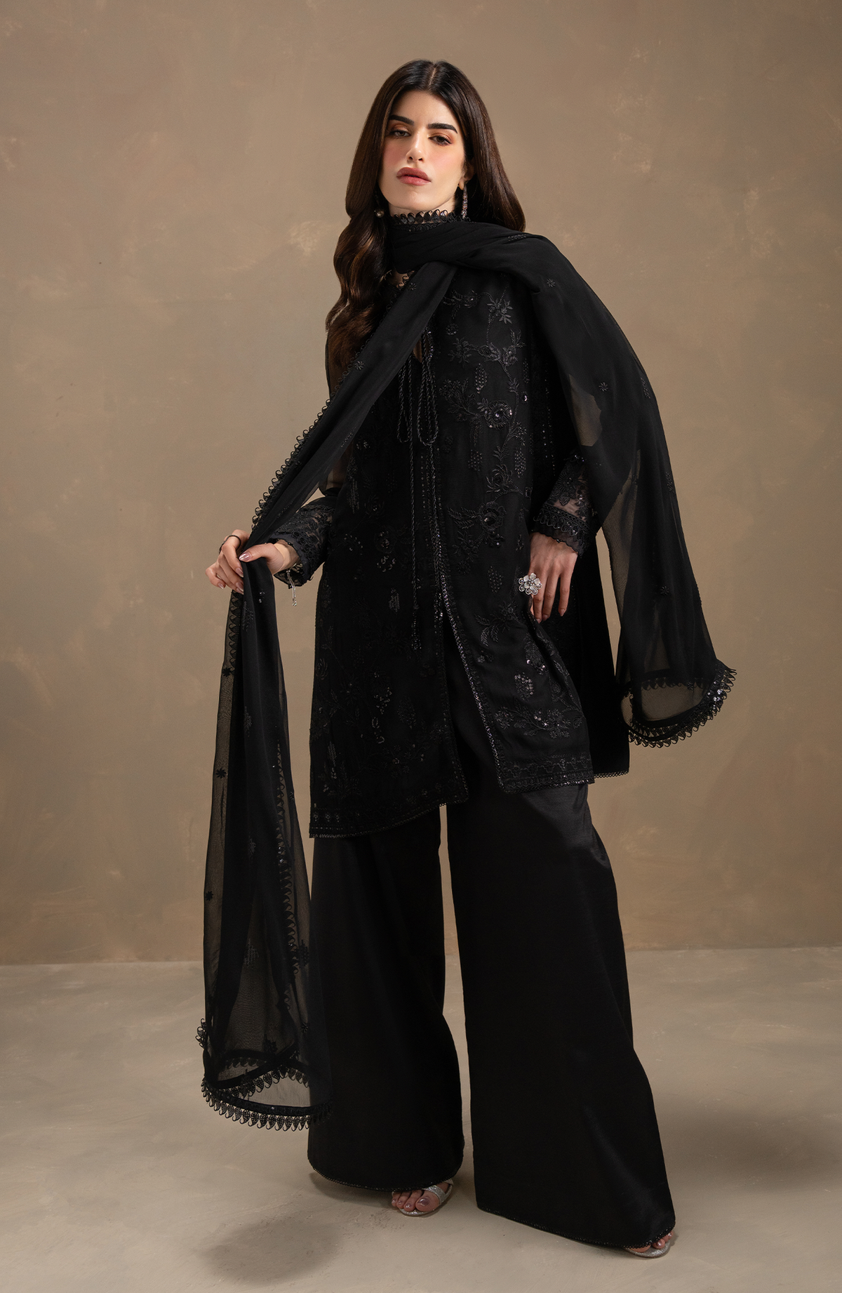 Seran | Lumiere RTW Eid 26 | Eben by Seran - Designer Dress  - Type : Ladies Clothes - Available at Libayah - 100% Original 
