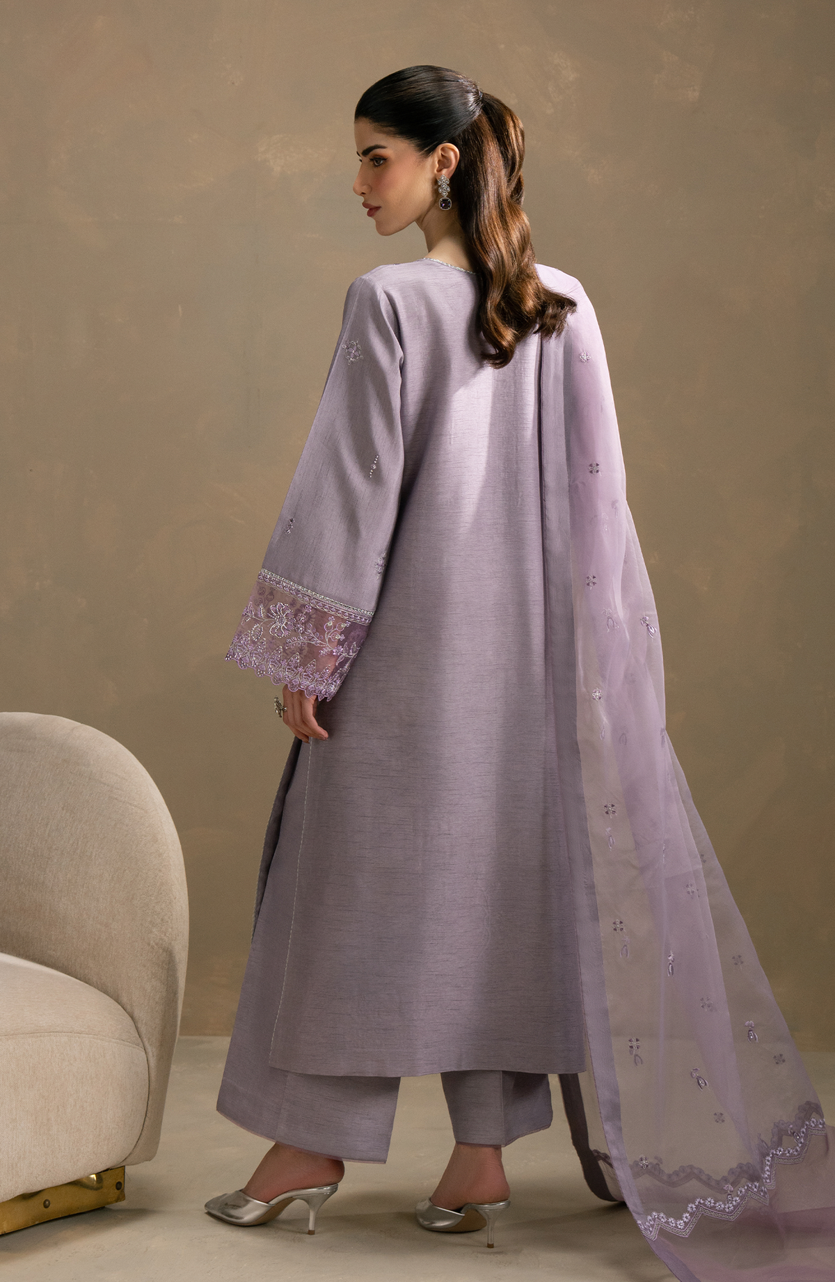 Seran | Lumiere RTW Eid 26 | Lila by Seran - Designer Dress  - Type : Ladies Clothes - Available at Libayah - 100% Original 