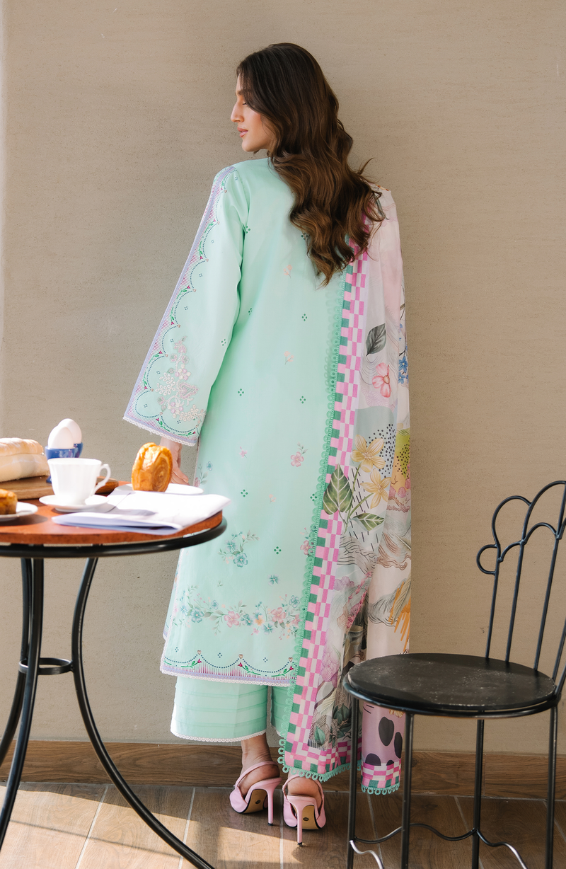 Seran | Afsanah Lawn | Elaya - by Libayah - Registered Vendor of : Seran - 100% Original Designer Dress