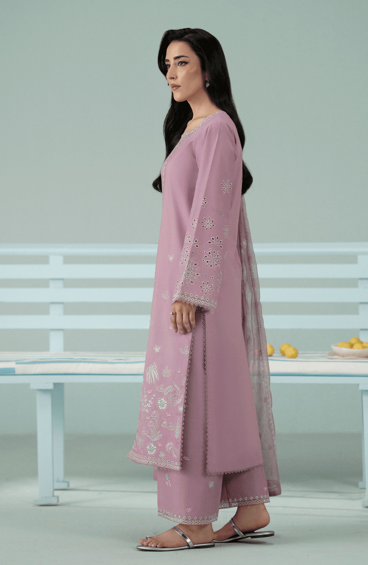 Seran | Luxury Pret | AYVIA - 3pc by Seran - Designer Dress  - Type : Ladies Clothes - Available at Libayah - 100% Original 