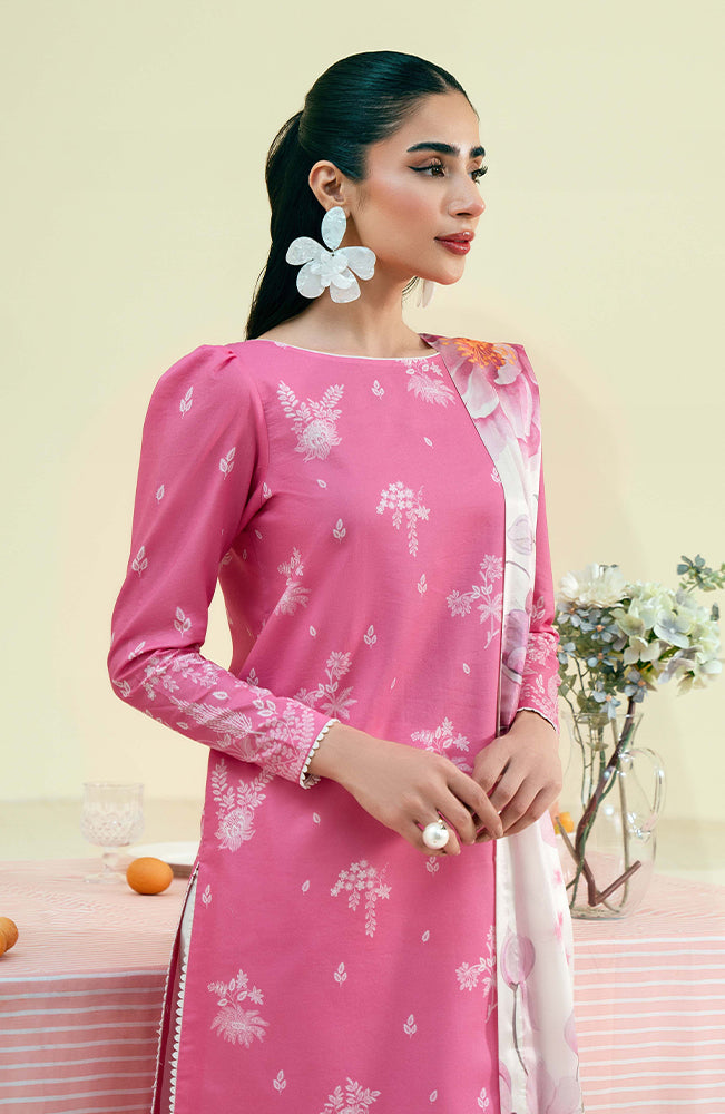Seran | Daffodils Lawn 24 | Julien by Seran - Designer Dress - Type: Ladies Clothes - Available at Libayah - 100% Original