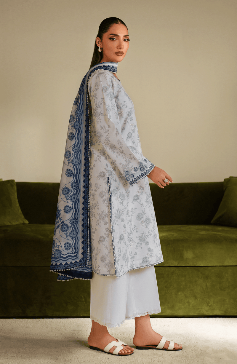 Seran | Ilara Cambric | AZZURA by Seran - Designer Dress  - Type : Ladies Clothes - Available at Libayah - 100% Original 