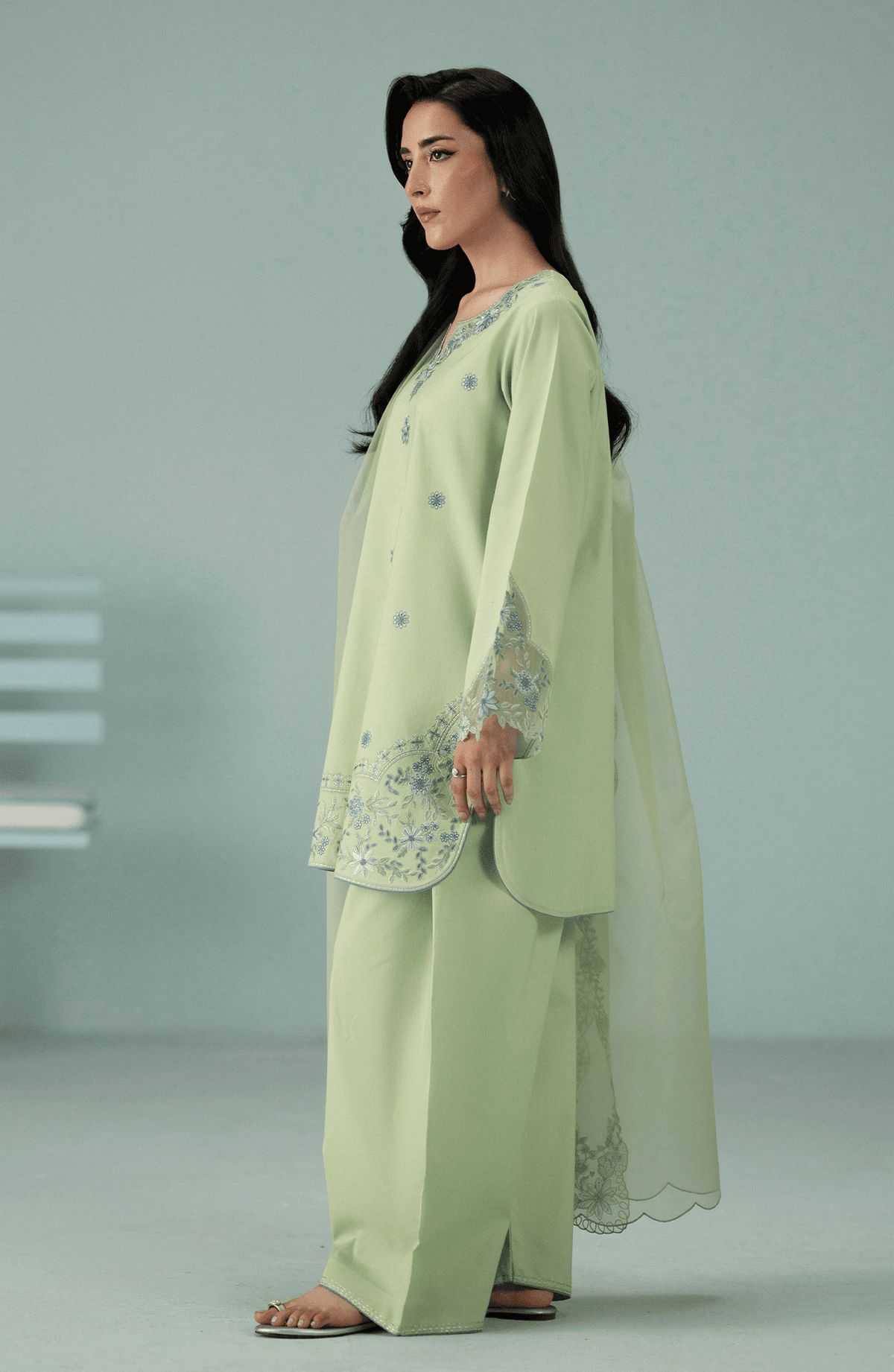Seran | Luxury Pret | SEREN - 3pc by Seran - Designer Dress  - Type : Ladies Clothes - Available at Libayah - 100% Original 