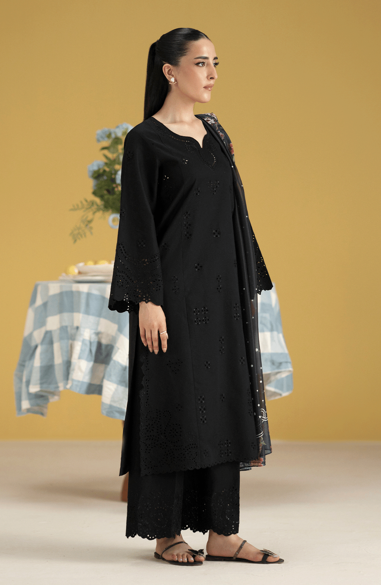 Seran | Luxury Pret | ZYLA - 3pc by Seran - Designer Dress  - Type : Ladies Clothes - Available at Libayah - 100% Original 