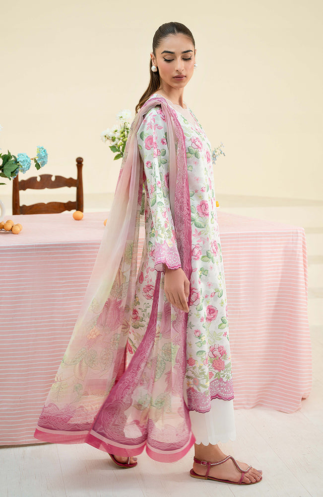 Seran | Daffodils Lawn 24 | Freya by Seran - Designer Dress - Type: Ladies Clothes - Available at Libayah - 100% Original