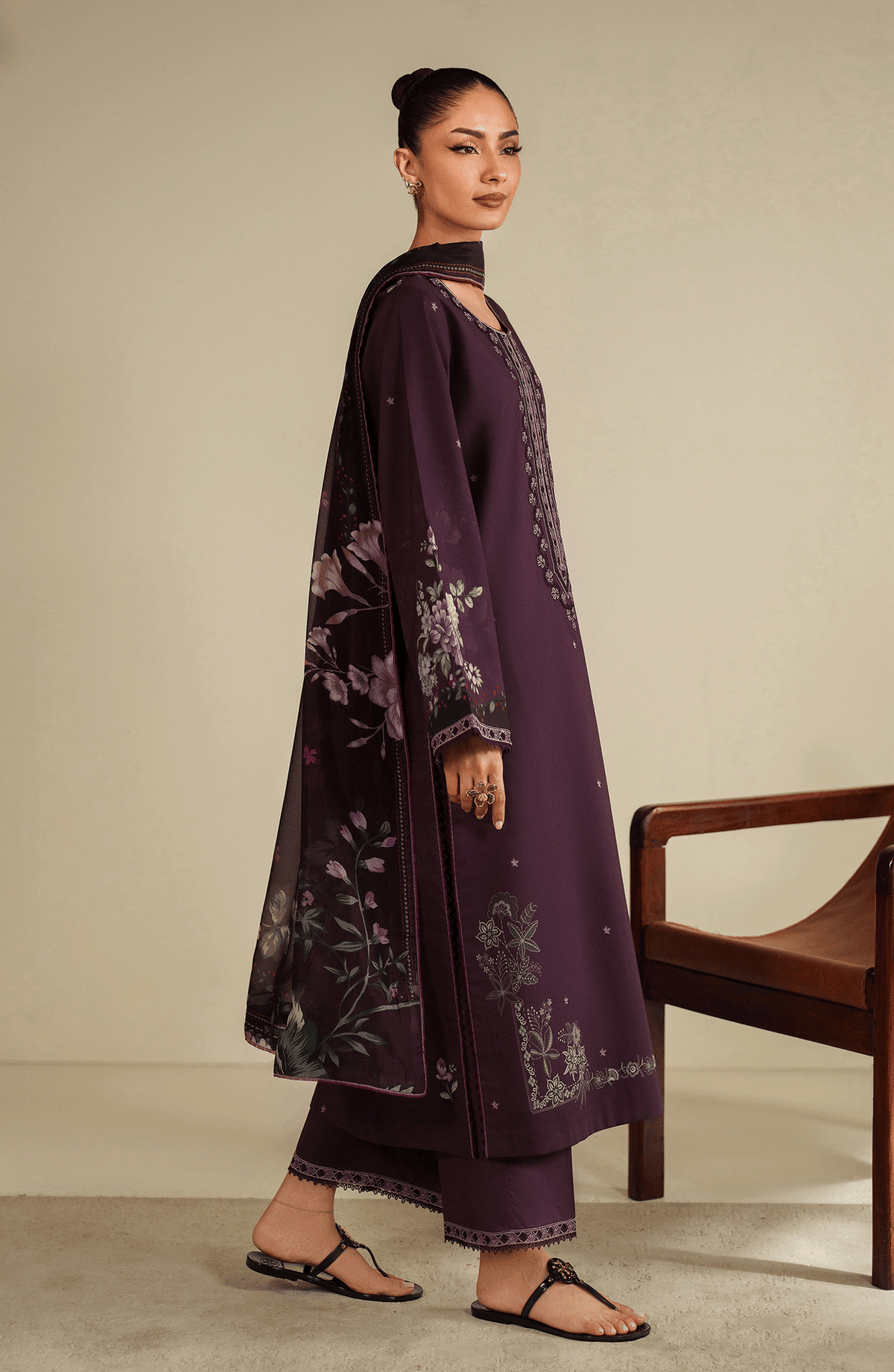 Seran | Ilara Cambric | PLUMORA by Seran - Designer Dress  - Type : Ladies Clothes - Available at Libayah - 100% Original 