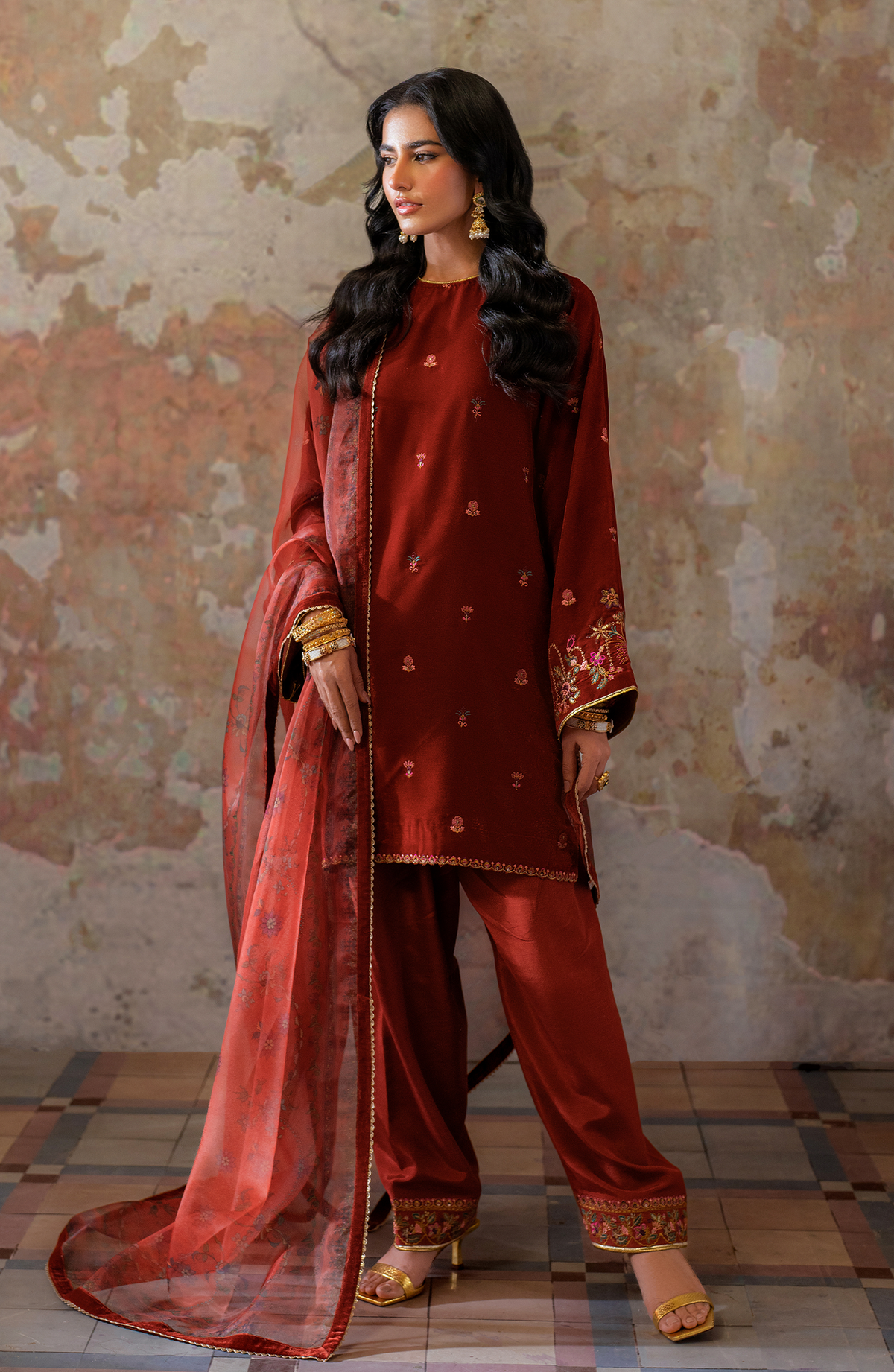 Seran | Velmor Velvet 24 | ARRIN by Seran - Designer Dress - Type: Ladies Clothes - Available at Libayah - 100% Original