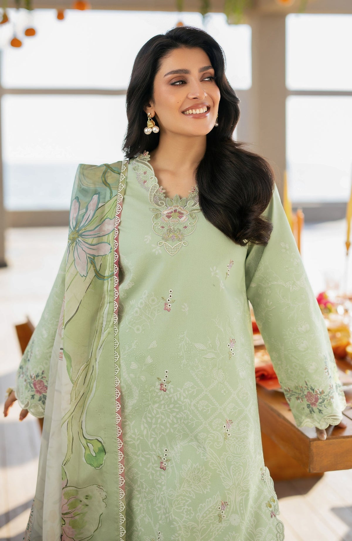 Seran | Afsanah Lawn |  Masha - by Libayah - Registered Vendor of : Seran - 100% Original Designer Dress