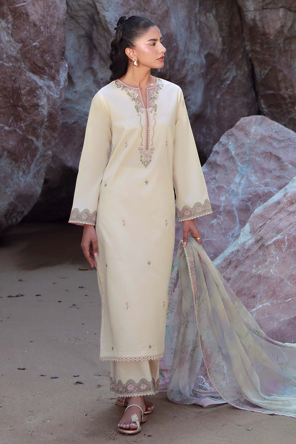 Seran | Afsanah Lawn 25 | AYLIN by Seran - Designer Dress - Type: Ladies Clothes - Available at Libayah - 100% Original