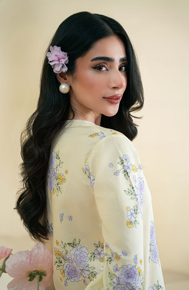 Seran | Daffodils Lawn 24 | Albie by Seran - Designer Dress - Type: Ladies Clothes - Available at Libayah - 100% Original