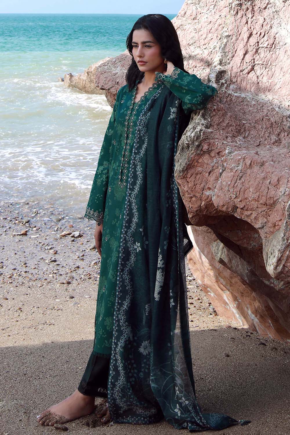 Seran | Afsanah Lawn 25 | ARZU by Seran - Designer Dress - Type: Ladies Clothes - Available at Libayah - 100% Original