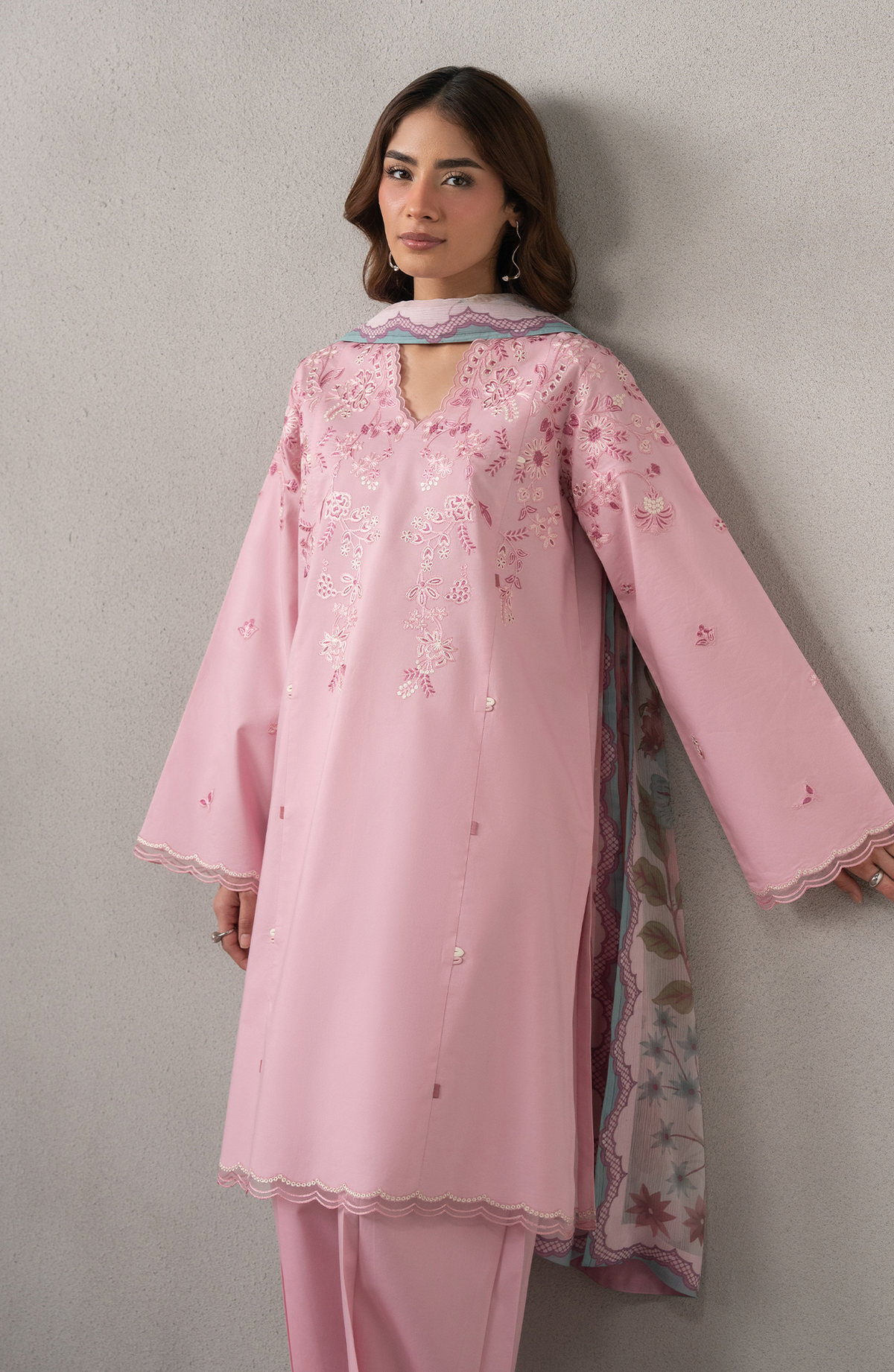 Seran | Selure Lawn | Florenne by Seran - Designer Dress  - Type : Ladies Clothes - Available at Libayah - 100% Original 
