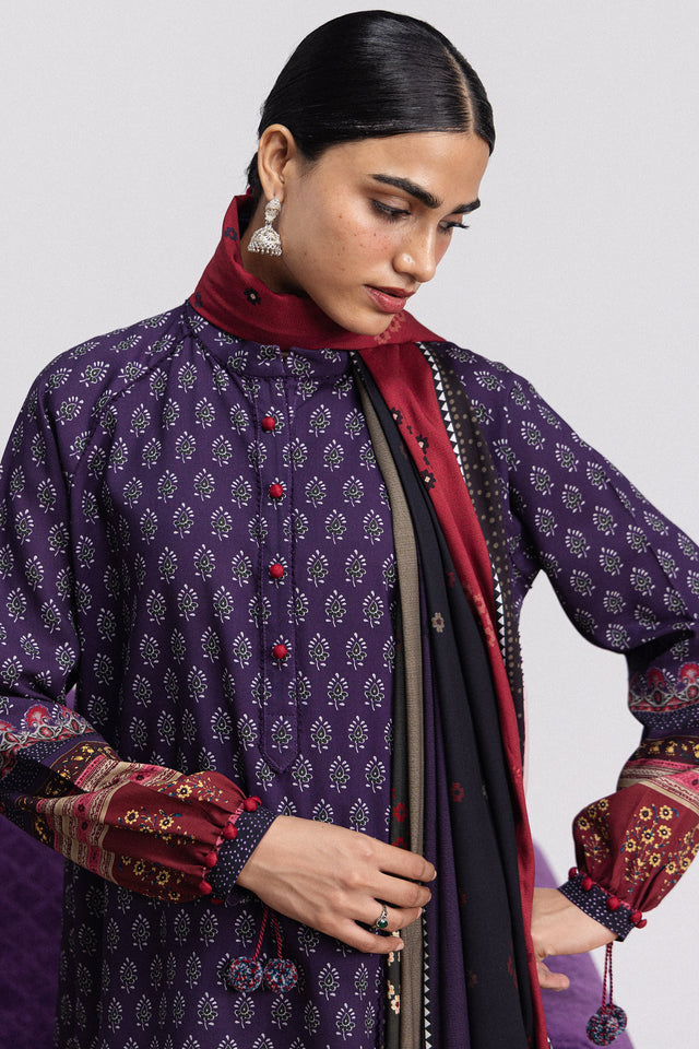 Zara ShahJahan | Coco Prints Winter 26 | Anika-3B by Zara ShahJahan - Designer Dress  - Type : Ladies Clothes - Available at Libayah - 100% Original 