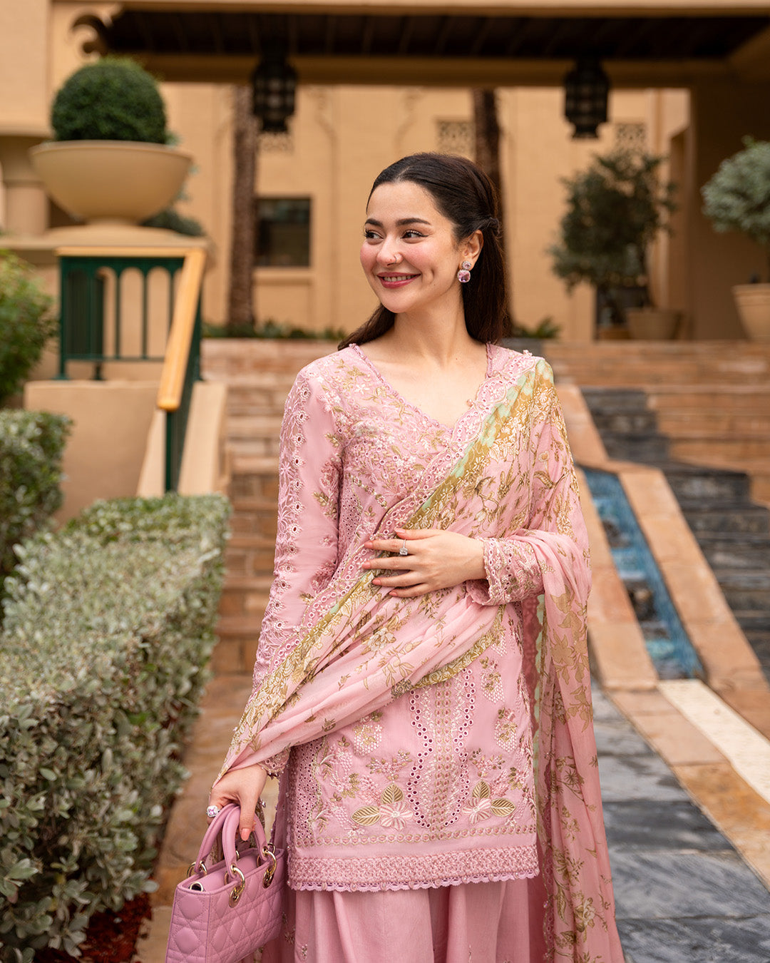Faiza Saqlain | AYA - Unstitched Luxury Lawn '26 | Asja by Faiza Saqlain - Designer Dress  - Type : Ladies Clothes - Available at Libayah - 100% Original 