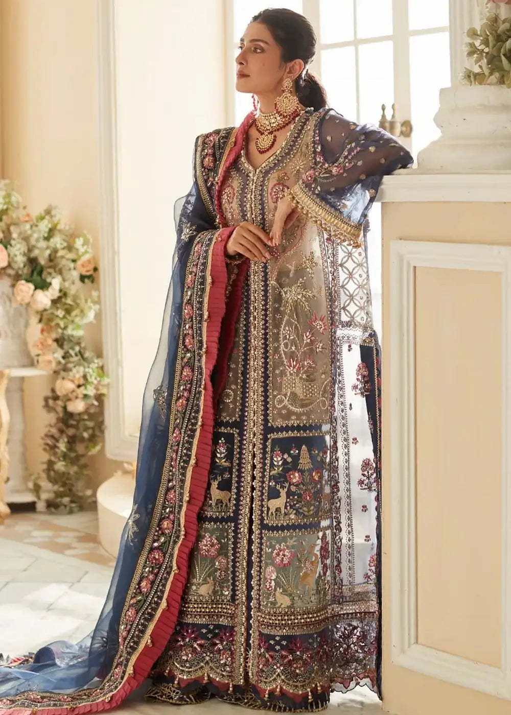 Elan | Wedding Festive 23 | LALEH (EC23-04) by Elan - Designer Dress - Type: Ladies Clothes - Available at Libayah - 100% Original