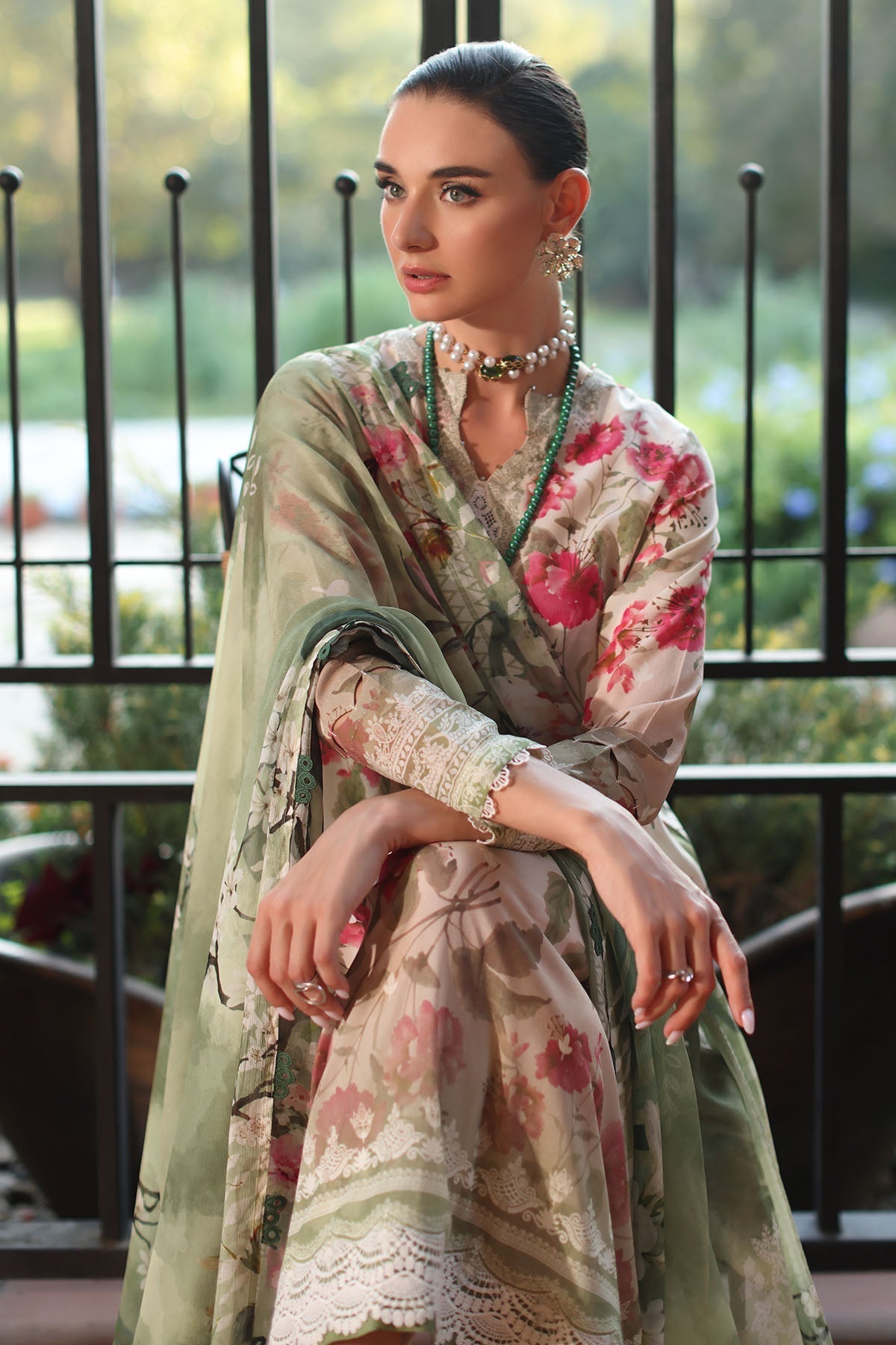 Nureh | Signature Prints 26 | SP-200 by Nureh - Designer Dress  - Type : Ladies Clothes - Available at Libayah - 100% Original 