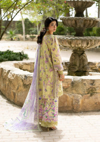 Elaf Premium | Signature Embroidered Lawn with Chiffon Collection 26 | ESG-8A OLIVIA by Elaf Premium - Designer Dress  - Type : Ladies Clothes - Available at Libayah - 100% Original 