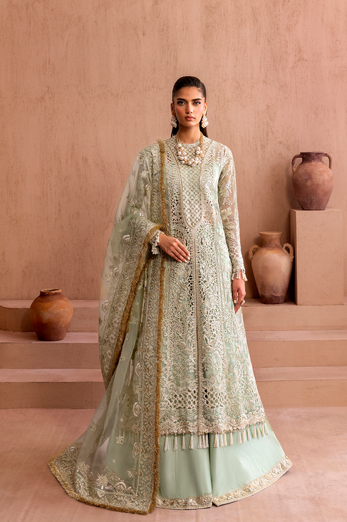Emaan Adeel | Clay Couture | ZARVE by Emaan Adeel - Designer Dress  - Type : Ladies Clothes - Available at Libayah - 100% Original 