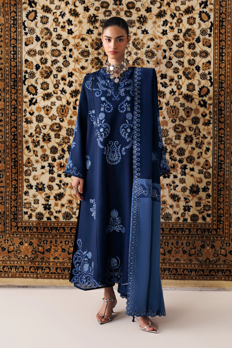 Qalamkar | Q Line Linen 26 | QLW-10 Seran by Qalamkar - Designer Dress  - Type : Ladies Clothes - Available at Libayah - 100% Original 