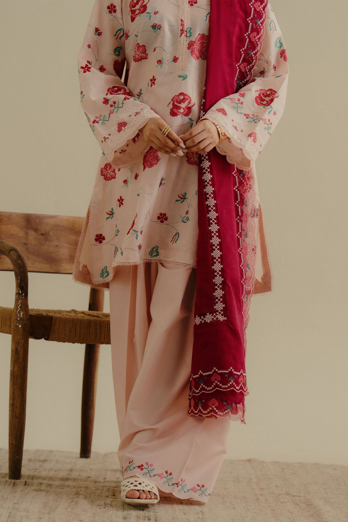 Zara Shahjahan | Coco Lawn 25 | Zufra-6A by Zara Sahjahan - Designer Dress - Type: Ladies Clothes - Available at Libayah - 100% Original