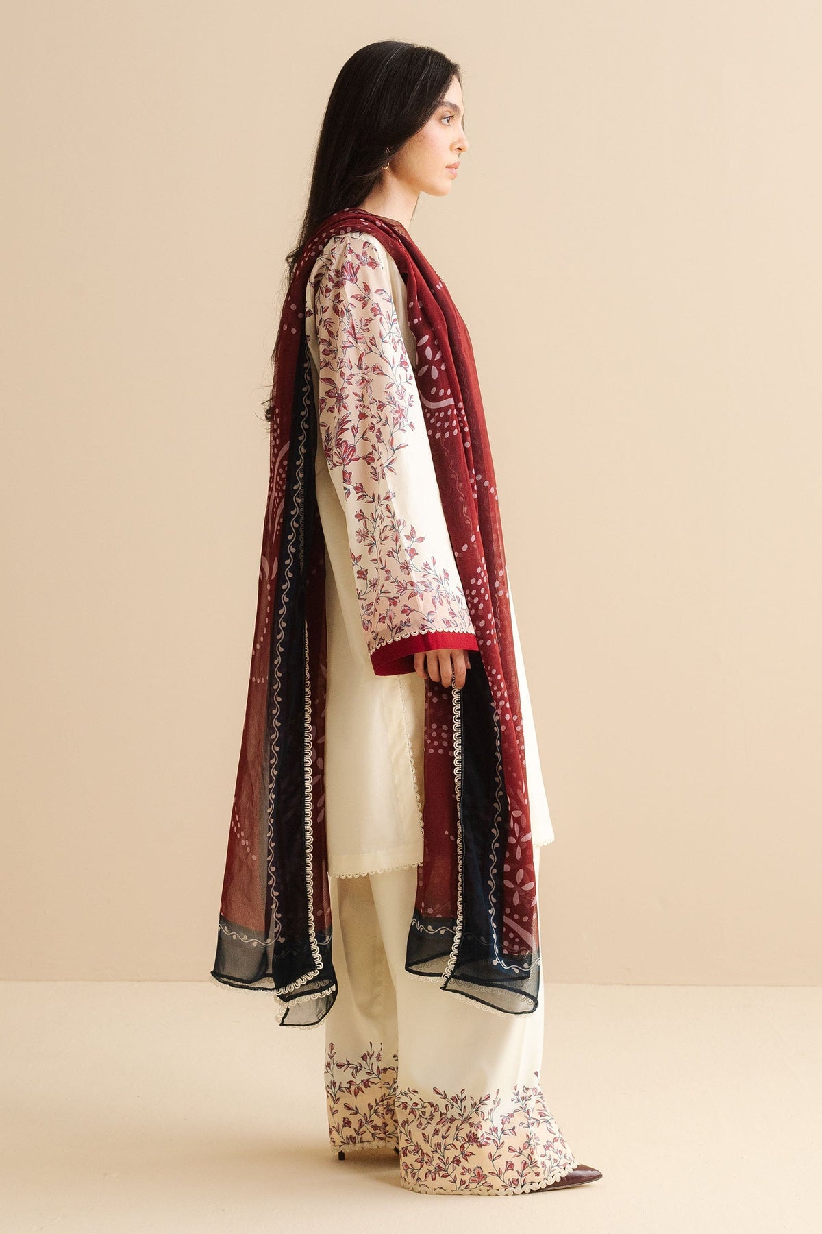 Zara Shahjahan | Coco Prints | Nisa-4B by Zara Shahjahan - Designer Dress - Type: Ladies Clothes - Available at Libayah - 100% Original
