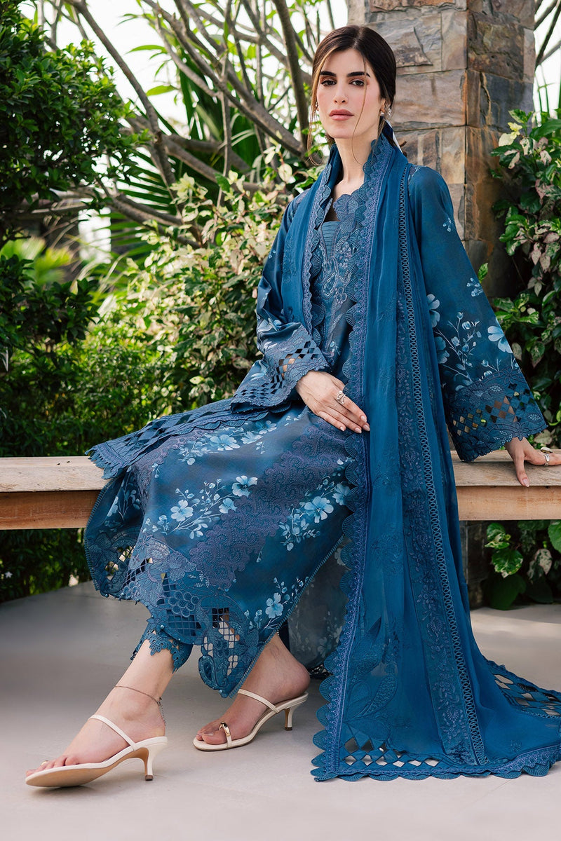 Nureh | Raha Lawn | NE-260 by Nureh - Designer Dress  - Type : Ladies Clothes - Available at Libayah - 100% Original 