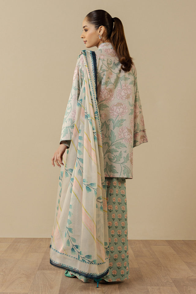 Zara Shahjahan | Coco Prints 26 | Mireya-5A by Zara Shahjahan - Designer Dress  - Type : Ladies Clothes - Available at Libayah - 100% Original 