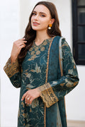 Farasha | Printed Essentials | Teal Bell by Farasha - Designer Dress - Type: Ladies Clothes - Available at Libayah - 100% Original