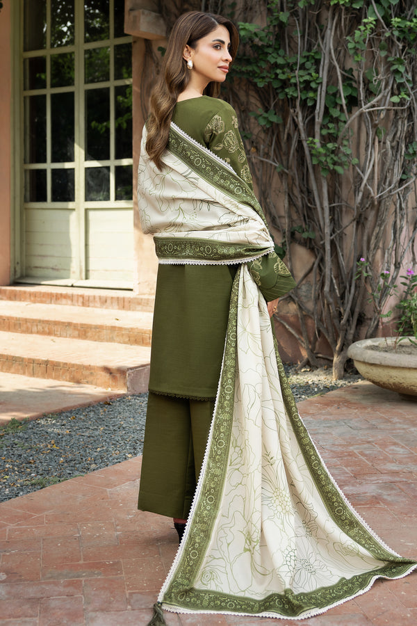 Farasha | Eminence Khaddar 25 | Olvyn by Farasha - Designer Dress - Type : Ladies Clothes - Available at Libayah - 100% Original 