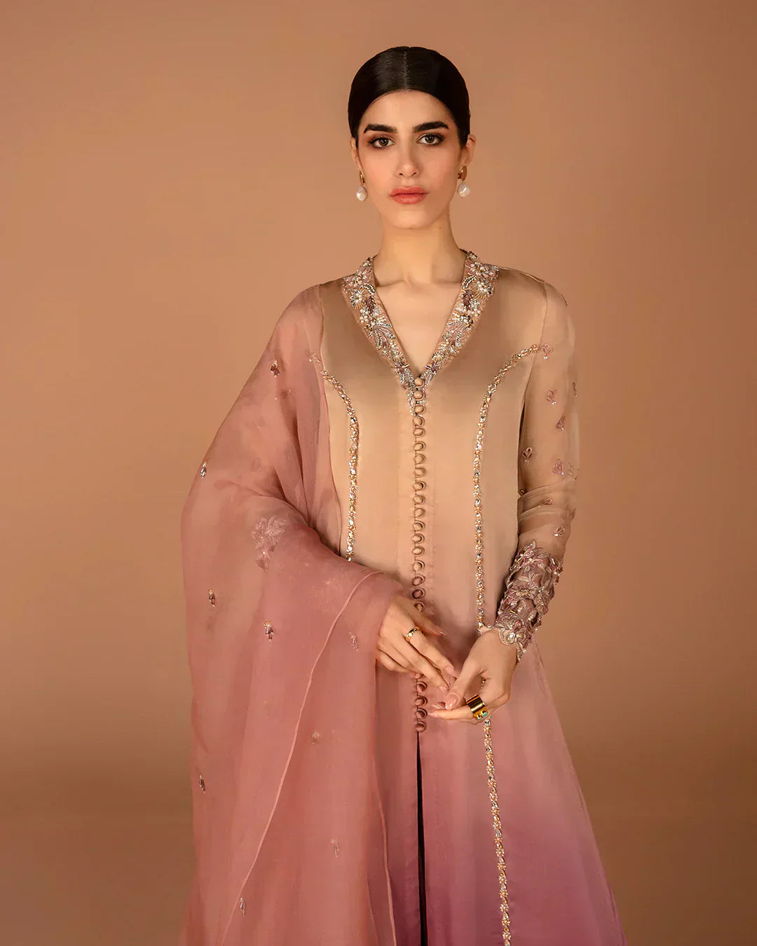 Faiza Saqlain | Aleira Evening Edit 24 | Eshe by Faiza Saqlain - Designer Dress  - Type : Wedding Dress - Available at Libayah - 100% Original 