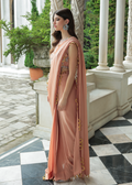 Purple Haze Pret Studio | Apsara Formals | Salmon Pink Saree Pants by Purple Haze - Designer Dress - Type: Ladies Clothes - Available at Libayah - 100% Original