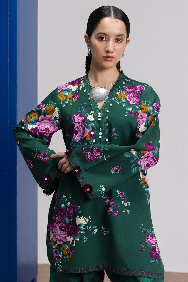 Zara ShahJahan | Coco Prints Winter 26 | Katya-9B by Zara ShahJahan - Designer Dress  - Type : Ladies Clothes - Available at Libayah - 100% Original 