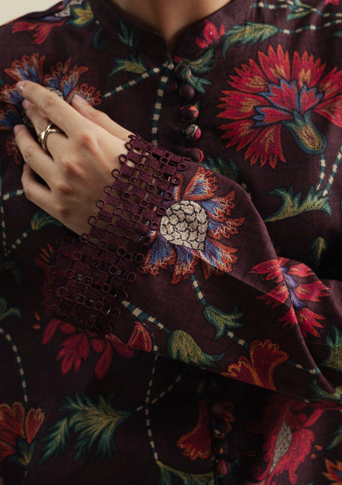 Zara Shahjahan | Coco Prints 25 | Meadow-1A by Zara Shahjahan - Designer Dress  - Type : Ladies Clothes - Available at Libayah - 100% Original 