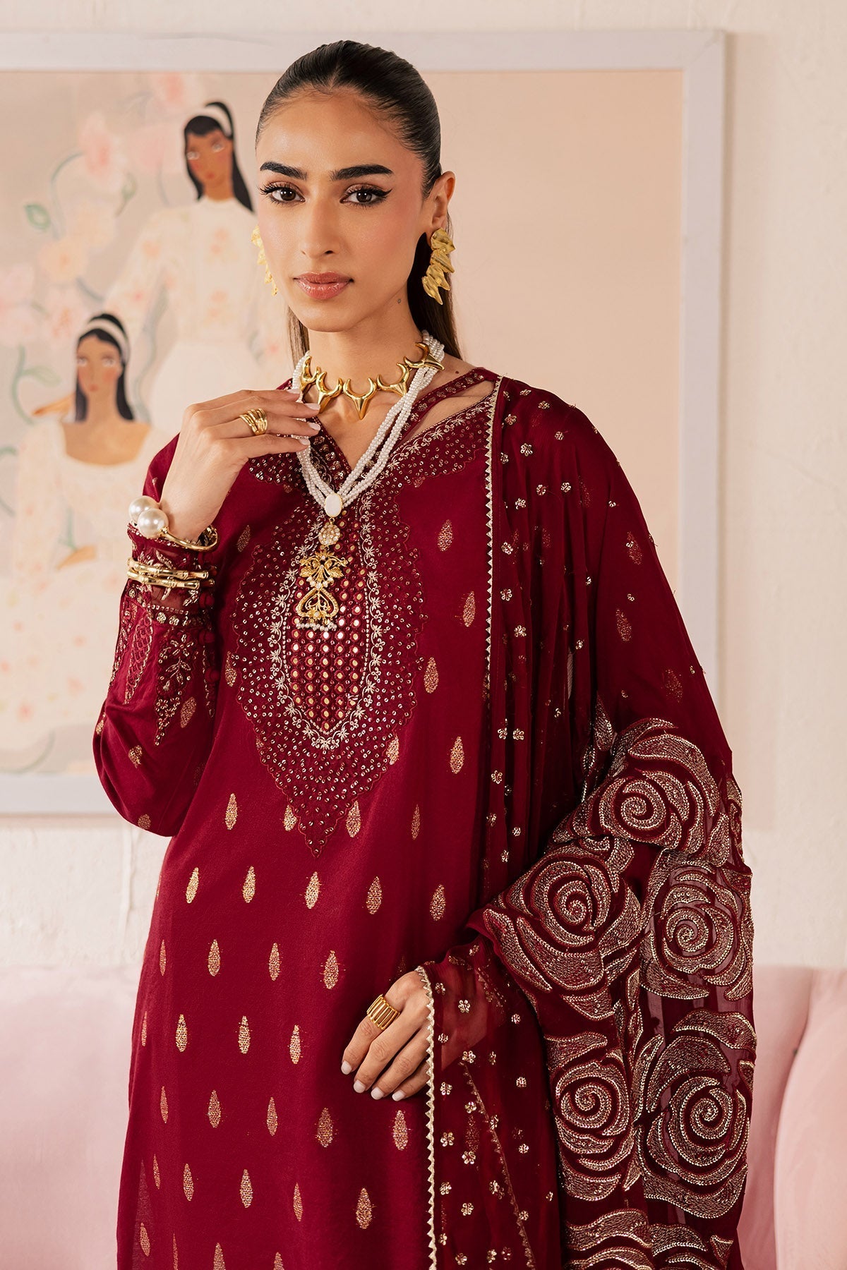 Nureh | Shades of Summer | NP-754 by Nureh - Designer Dress  - Type : Ladies Clothes - Available at Libayah - 100% Original 