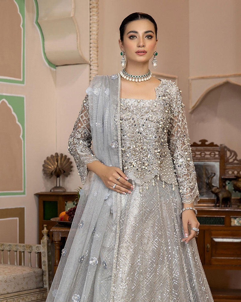 Ain | Aroosh Wedding Edition | AR-27 by Ain - Designer Dress - Type: Bridal - Available at Libayah - 100% Original