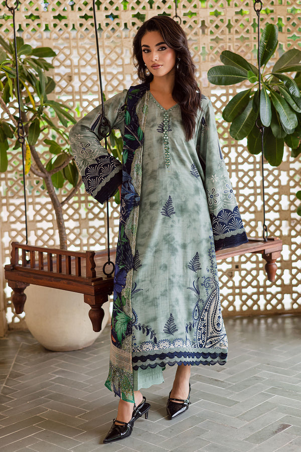 Nureh | Signature Printed Linen | SP-164 by Nureh - Designer Dress  - Type : Ladies Clothes - Available at Libayah - 100% Original 
