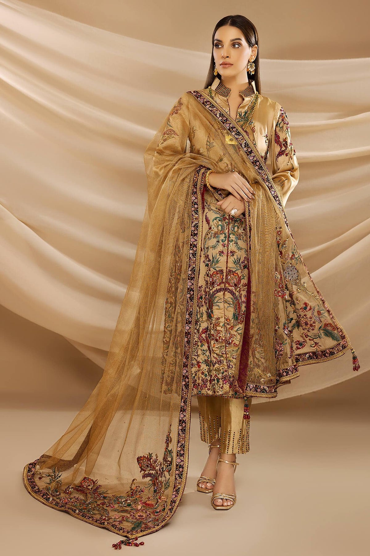 Nilofer Shahid | Shama e Mehfil | Diyar e Ishq by Nilofer Shahid - Designer Dress  - Type : Ladies Clothes - Available at Libayah - 100% Original 