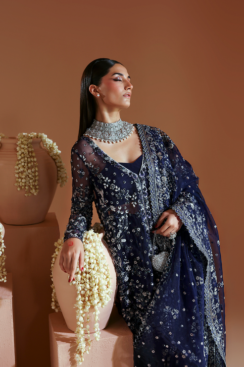 ELYSIAN – authentic Pakistani formal dress from the Emaan Adeel Celestique Formals 25 collection for women in the UK.