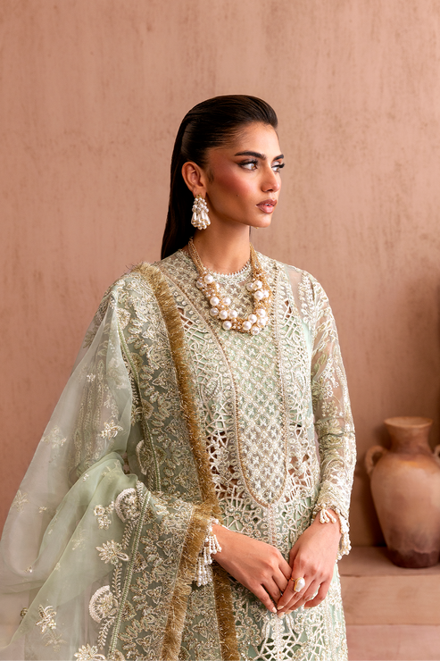 Emaan Adeel | Clay Couture | ZARVE by Emaan Adeel - Designer Dress  - Type : Ladies Clothes - Available at Libayah - 100% Original 