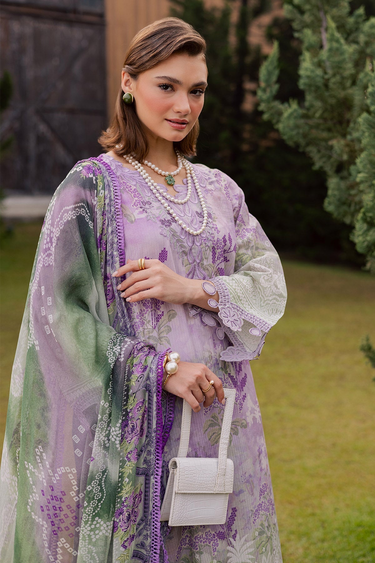 Nureh | Gardenia Lawn 26 | NSG-211 by Nureh - Designer Dress  - Type : Ladies Clothes - Available at Libayah - 100% Original 