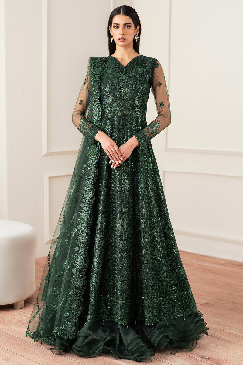 Farasha | Essence Formals 25 | Emerald Muse by Farasha - Designer Dress  - Type : Ladies Clothes - Available at Libayah - 100% Original 