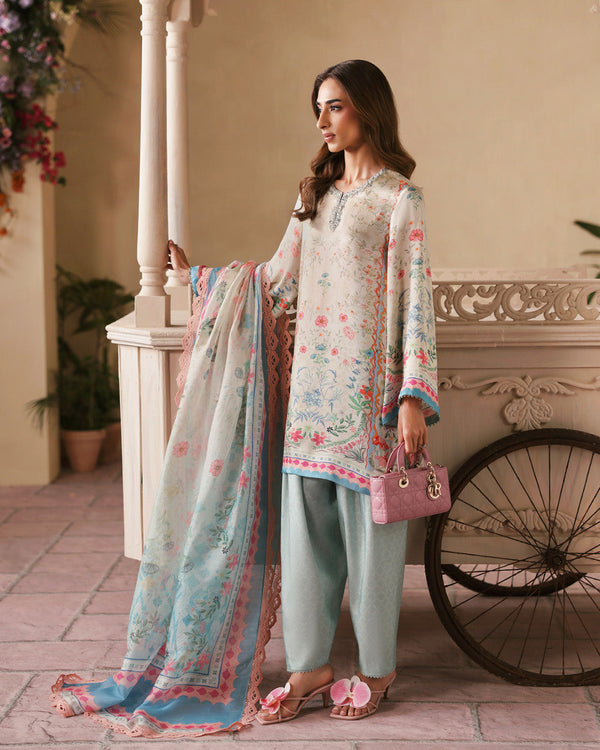 Faiza Saqlain | Serina Luxe | Edra by Faiza Saqlain - Designer Dress  - Type : Ladies Clothes - Available at Libayah - 100% Original 