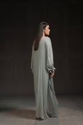 Ammara Khan | Glitz Luxury Pret 24 | UBER GLAM KAFTAN (D-07) by Ammara Khan - Designer Dress - Type: Ladies Clothes - Available at Libayah - 100% Original