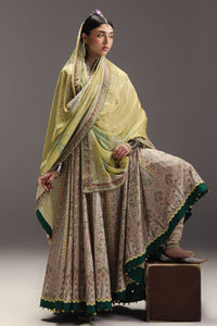 Zara Shahjahan | Anarkali 26 | Hoorain-D8 - Designer Dress - Type : Ladies Clothes - Available at Libayah - 100% Original