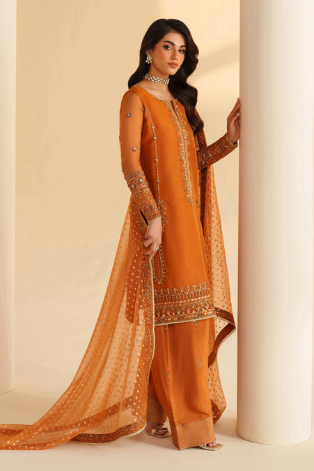 Naqshi | Feemora Organza Raw Silk | Yameen by Naqshi - Designer Dress  - Type : Ladies Clothes - Available at Libayah - 100% Original 