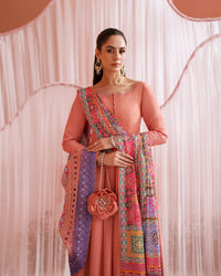 Faiza Saqlain | Roim Silk Edit | Muzn by Faiza Saqlain - Designer Dress  - Type : Luxury Dress - Available at Libayah - 100% Original 