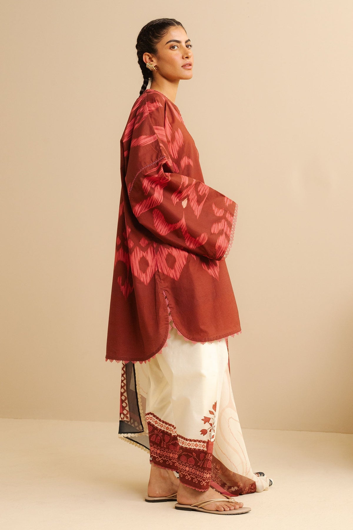 Zara Shahjahan | Coco Prints | Sila-6A by Zara Shahjahan - Designer Dress - Type: Ladies Clothes - Available at Libayah - 100% Original