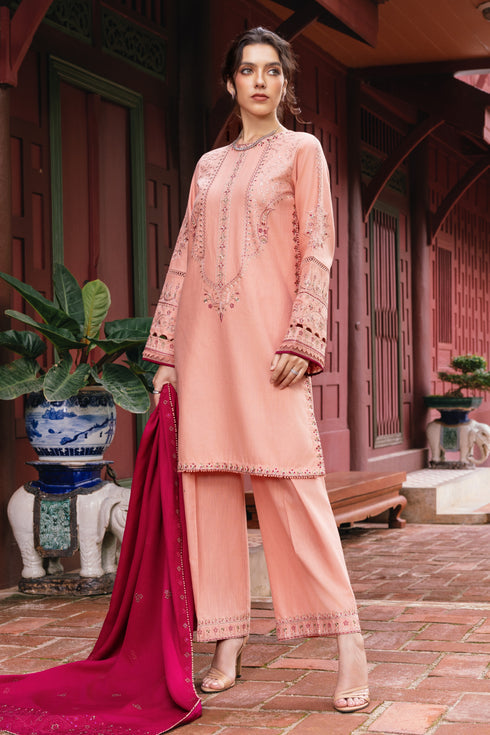 Naqshi | Nuri Khaddar Velvet Marina | Insabat by Naqshi - Designer Dress  - Type : Ladies Clothes - Available at Libayah - 100% Original 