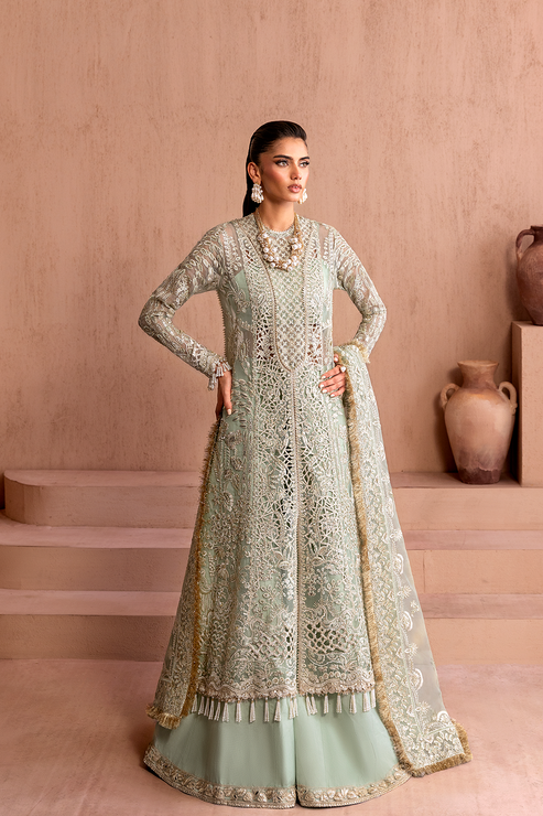 Emaan Adeel | Clay Couture | ZARVE by Emaan Adeel - Designer Dress  - Type : Ladies Clothes - Available at Libayah - 100% Original 
