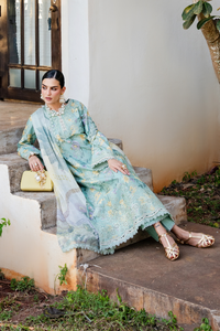 Aabyaan | Shezlin Chikankari 26 | TIVARA (AZ-03) by Aabyaan - Designer Dress - Type : Luxury Dress - Available at Libayah - 100% Original